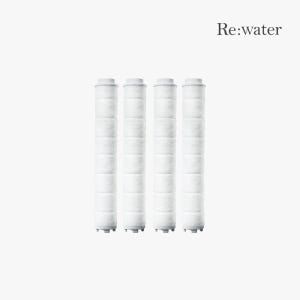 바스템 리워터 히든커버 필터 샤워기 교체필터 4개