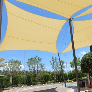 릴렉스 라이프 타프(4X5M 직사각 HDPE 메쉬 타입) 어닝 가림막 햇빛가리개