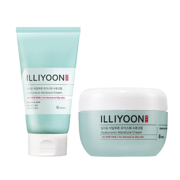일리윤 사계절 수분크림 히알루론 모이스춰 100ml 2입