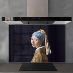 코나 주방아트보드 명화 베르메르-진주귀걸이를 한 소녀