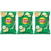 Lay’s Potato Chips Sour Cream & Onion Flavor 미국 레이 포테이토 칩 사워 크림 & 양파 354.3g 2팩