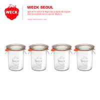 WECK 웩서울 몰드 160ml 4개세트 NO.760