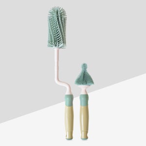 100%국내제조 하이비 다용도 실리콘 젖병세척솔세트 텀블러 젖꼭지 빨대컵 세척