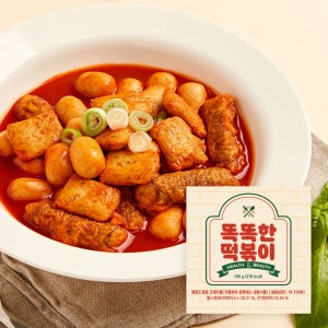 헬스앤뷰티 똑똑한 떡볶이 기본맛, 195g, 5개
