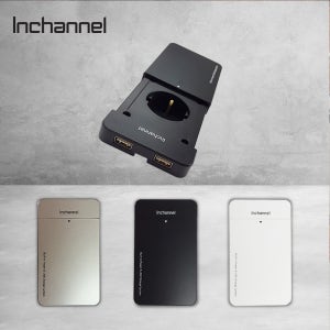 인채널 엣지 1구 USB 슬라이드콘센트 화이트 ILC-01W 가구 매립형 빌트인콘센트