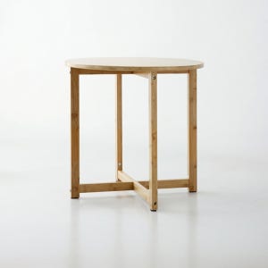 JAWAL 원목사이드테이블 WFR132B 대나무 5929.1563