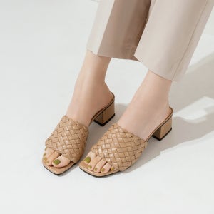 로카르 메쉬 뮬 슬리퍼 5cm