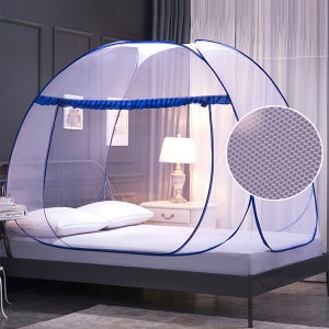 원터치 모기장 침대사각모기장 캠핑 텐트 텐트모기장