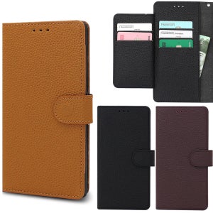 갤럭시A7 2018 그랑 천연가죽 이중 수납 다이어리 케이스 A750