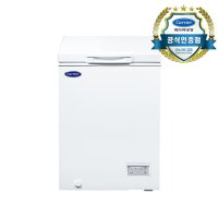 캐리어 미니 소형 가정용 업소용 화이트 냉동고 CSBH-D100WO