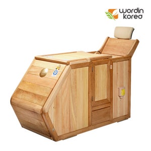 월딘 반신욕기 명작 WH-300 편백나무 히노끼 건식스팀 원적외선 산림욕