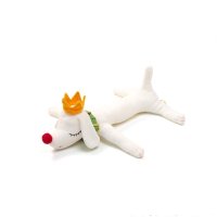 노보더샵 Yoshitomo Nara Pup King Plush Small Size Doll 요시토모 나라 펍 킹 펍킹 인형 스몰 사이즈