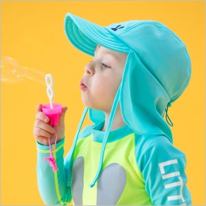 유아동 키즈 플랩캡 썬햇 수영모 물놀이 키즈버킷햇 어린이모자 플립캡