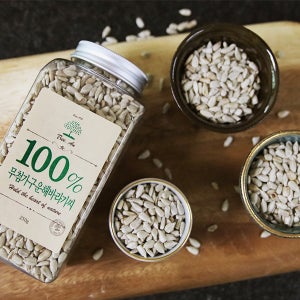100% 무첨가 구운 해바라기씨 250g