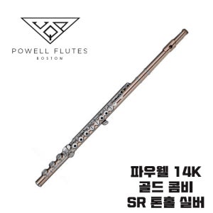 파우웰 14K 골드 콤비 SR 톤홀 실버 플룻 / 파우웰 전문 판매점 25년신품