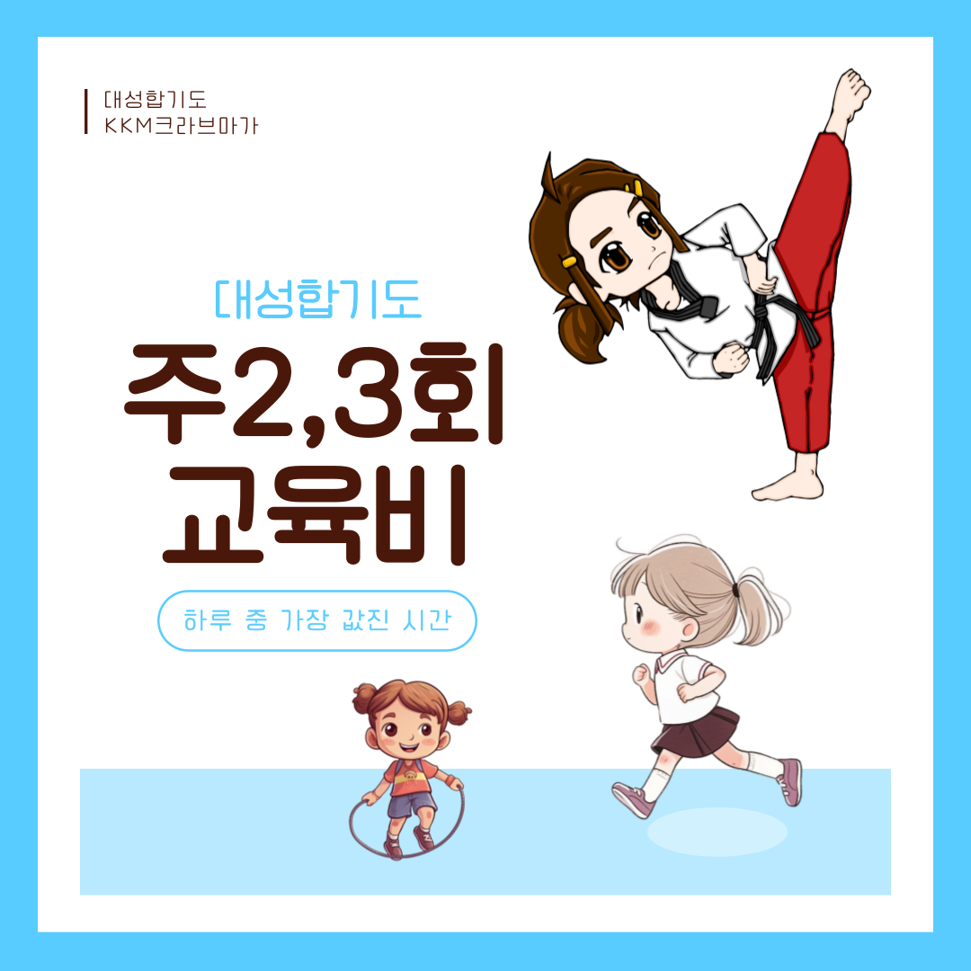 합기도 주2,3일 한달수업료 (대성합기도 KKM크라브마가)
