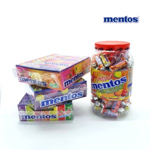 멘토스 미니멘토스 믹스그레이프/푸르티향/레인보우 대용량 할로윈