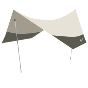 듀랑고 코튼 헥사 캠핑 면타프 L-DX 육각 베이지 양면 방수 그늘막