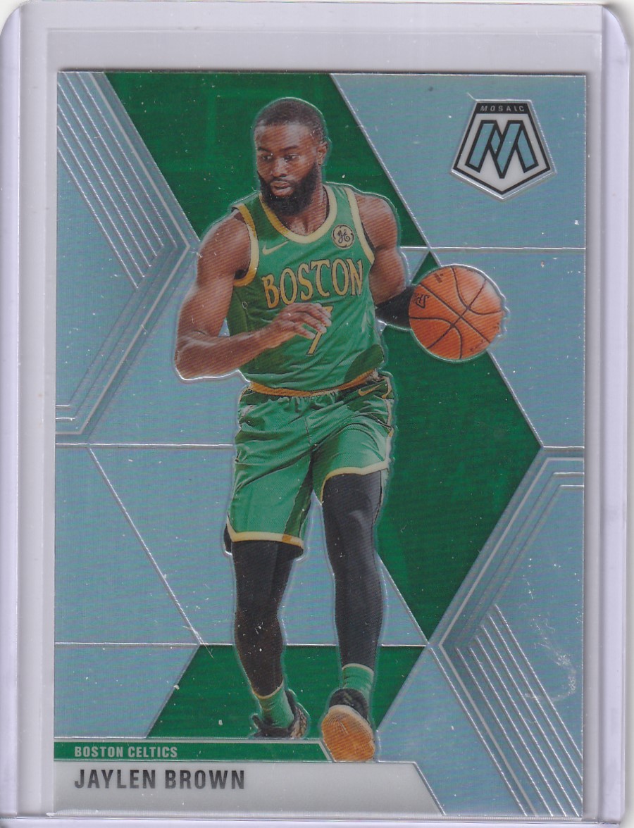 2019-20 Mosaic 제일런 브라운 Silver Prizm NBA카드