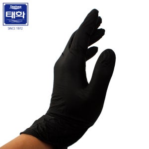 태화 니트릴 블랙 장갑 100매