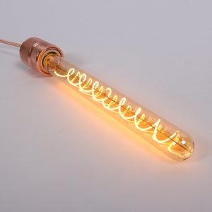 LED 에디슨전구 LONG COB 스파이럴 T30 3W