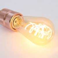 LED 에디슨전구 떠블 COB ST64 4W