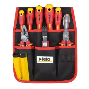Felo 펠로 독일 절연 드라이버 니퍼 뺀치 스트립퍼 검전드라이버 세트 9pcs