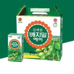 정식품 베지밀A 담백한 맛 에이 두유 190ml x 80팩