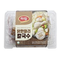 하림 닭한마리 칼국수 600g / 밀키트제품, 간편조리 , 닭칼국수