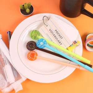맛있는 도넛 볼펜 4종 [귀여운 특이한 디자인 문구 젤 펜 인싸 템 필기감좋은볼펜]
