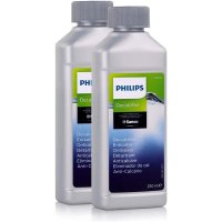 Philips 필립스 세코 에스프레소 커피 머신 클리너 석회 디스케일러 250ml 2팩