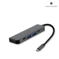 C타입 허브 5IN1 맥북 멀티허브 HDMI 리더기 노트북 애플 LG 삼성 독 DOCK