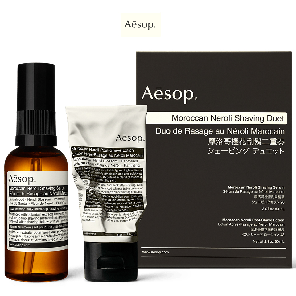 이솝 쉐이빙 듀엣