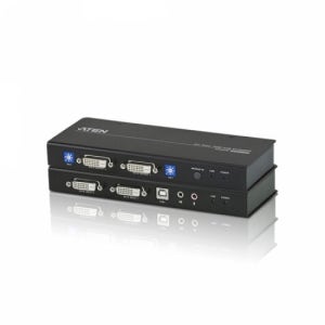 ATEN KVM EXTENDER CE604 듀얼 뷰 DVI KVM연장기 60m