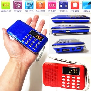 ORGEL LJ345 효도라디오 usb음악 휴대용mp3 트로트