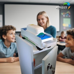 [세트] 클리니이레이저 탁자용 칠판지우개털이 이동형거치대