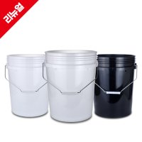 플라포유 HDPE 페일용기 20L환 바케스 통