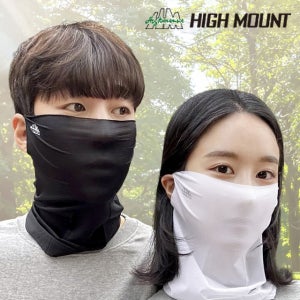 하이마운트 아쿠아 멀티 쿨 스카프 방한 겨울 안면 자전거 운동 골프 러닝 마스크