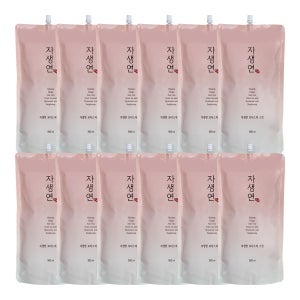 자생연 모이스처 스킨 리필 900ml x 12개(1박스)