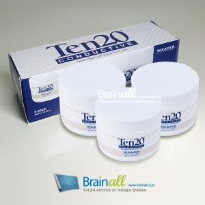 Ten20 Conductive Paste 114g(4oz) 1box 3ea, 텐투웨니컨덕티브 전도페이스트, 전극풀, 소용량, 전도성 전극풀, 뇌파검사, 뉴로피드백, 전극부착풀