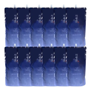 자생연 모이스처 스킨 포맨 리필 900ml x 12개(1박스)