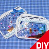 투명가방꾸미기 5세트 물놀이 비치백 여름패키지 DIY 꾸미기재료 만들기재료