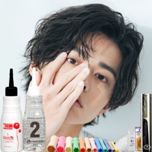 츠바키 남자 셀프펌 셀프파마용품 웨이브 컬 볼륨 남성파마