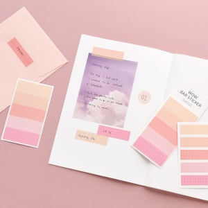 와우 바 스티커 그리드 10매 세트