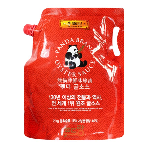 오뚜기 이금기 팬더 굴소스 2kg 스파우트팩