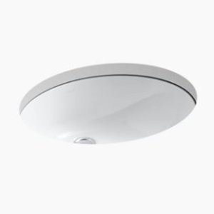 [KOHLER] K-2210 콜러 언더세면기 화이트색상 도기질 수입세면기