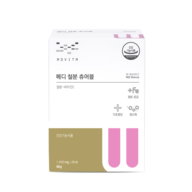 메디포스트모비타 메디 철분 츄어블 60정 1박스