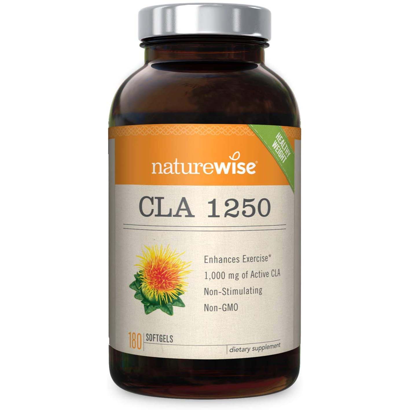 NatureWise CLA 1250 네이쳐<b>와이즈 공액리놀레산</b> 180정