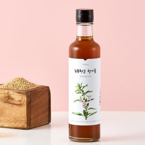 저온압착 진한 국산참기름 300ml 방앗간 농부창고