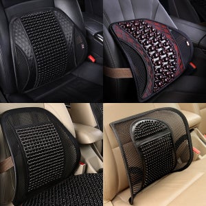차량용 등받이 허리 쿠션 여름 통풍 메쉬 자동차 차량 등쿠션
